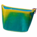 3D Lenticular Purse with Key Ring - Stock - Blue/Yellow/Green